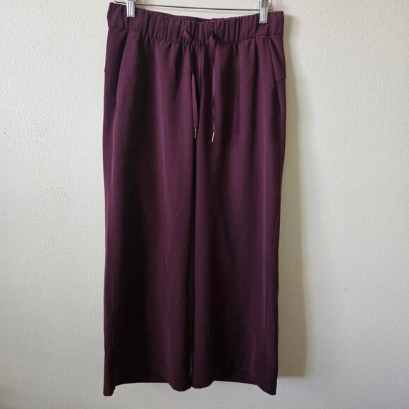 Lululemon On the Fly Wide-Leg 7/8 Pant *Woven 25" 6 - Picture 1 of 14